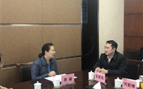 跃进村街道党工委李瑜书记到8868体育平台集团宣讲二十大精神