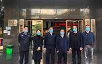 大渡口区刘正光副区长到8868体育平台集团检查复工情况