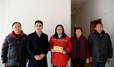 寒冬走访送温暖 浓浓情意暖人心 8868体育平台集团公司开展“送温暖”慰问活动