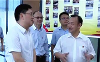 铜梁区委书记唐小平一行到铜梁公司视察调研 “党建带团建，，，，，，，，团建促党建”工作