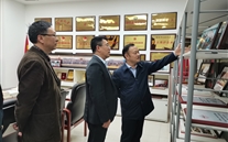 中国银行重庆分行赵忠滨行长一行莅临8868体育平台集团总部调研